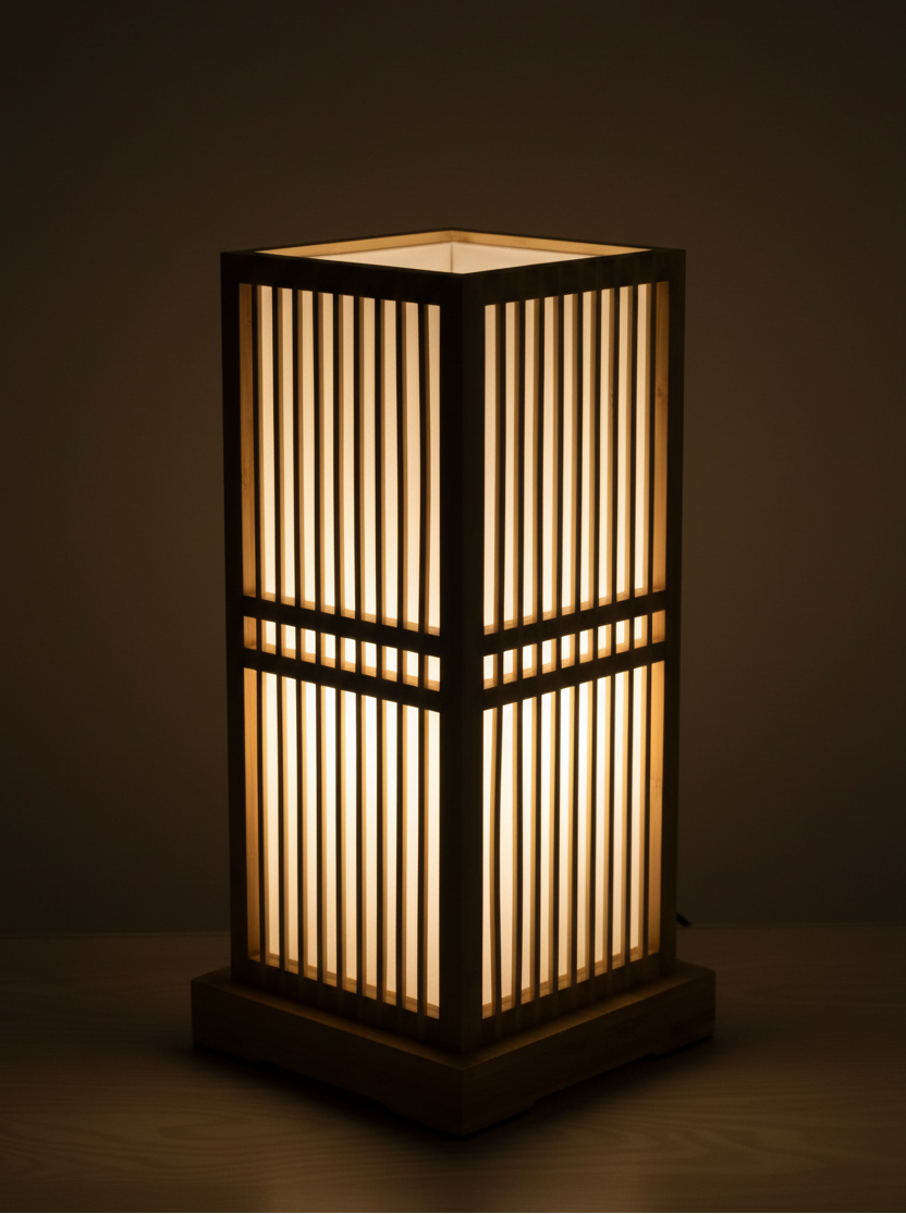 Lampe de chevet Japonaise Tatami