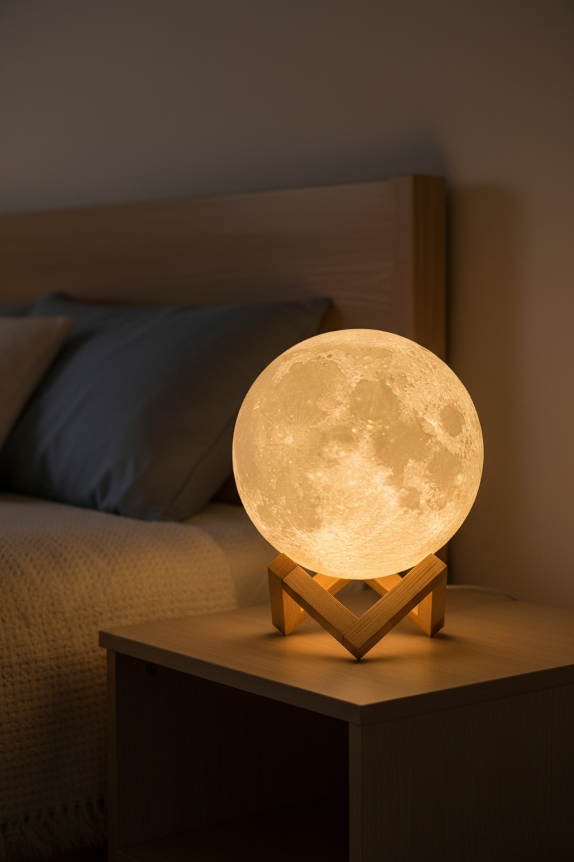 Lampe de chevet Lune
