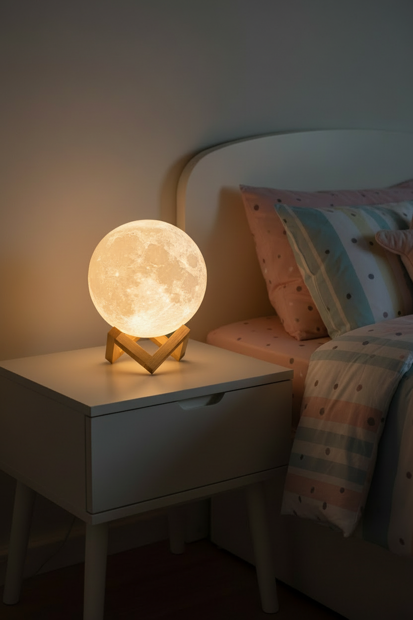 Lampe de chevet Lune