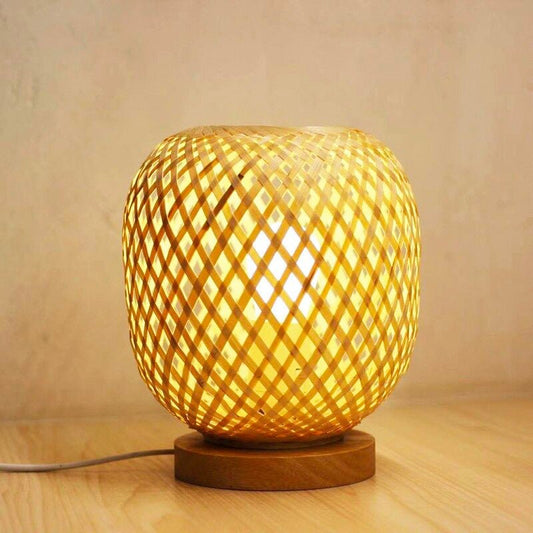 Lampe de chevet Bambou Boule  LampesDeChevet   