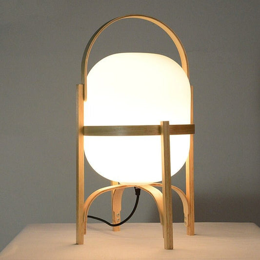 Lampe de chevet Bois Japonaise  LampesDeChevet