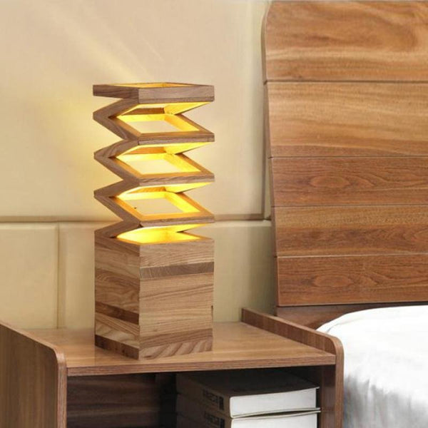 Lampe de chevet Bois Wooden • Livraison Offerte – LampesDeChevet