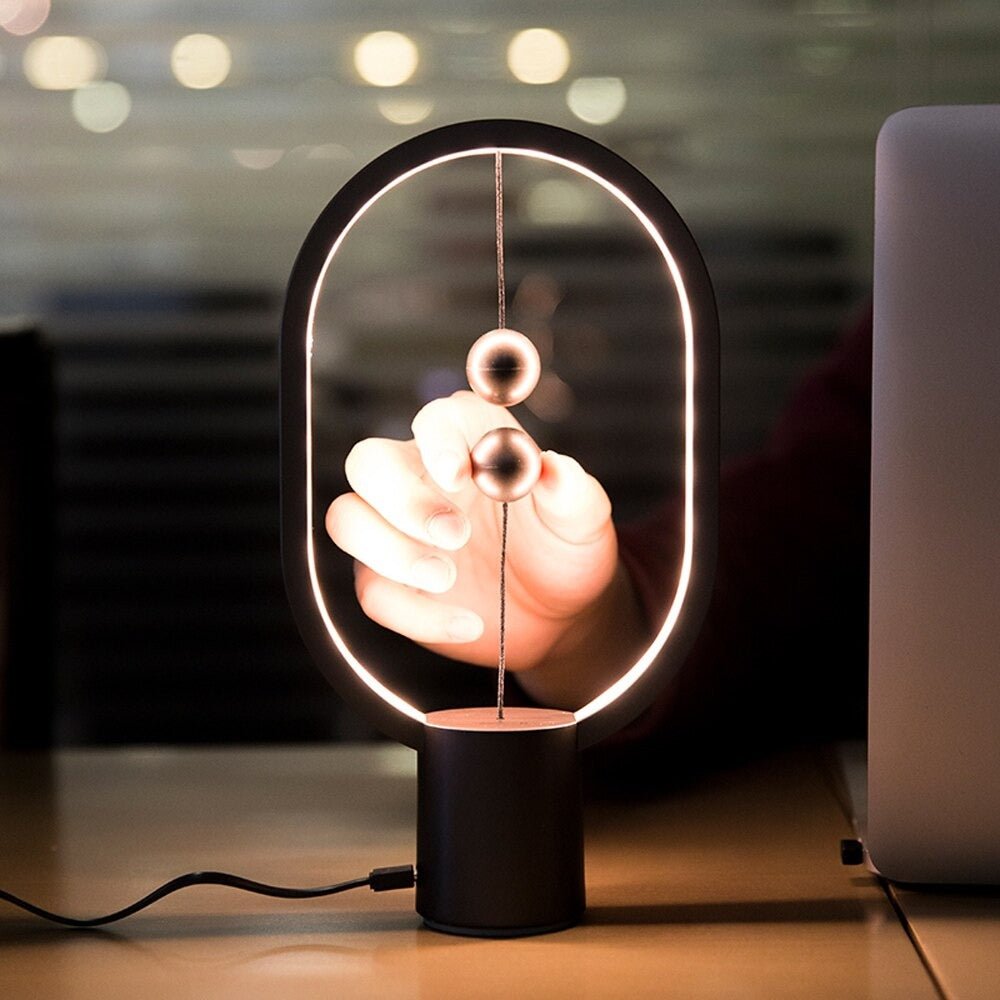 Lampe à poser led design magnétique creative