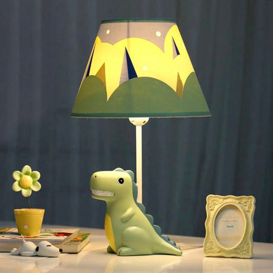 Lampe de chevet Dinosaure avec Abat-jour  LampesDeChevet Vert  