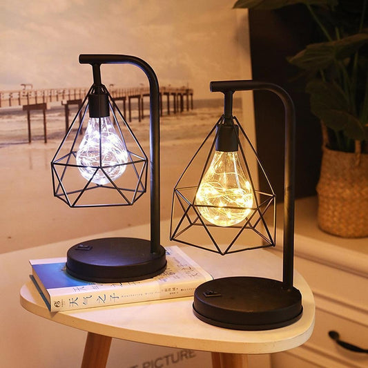 Lampe de chevet sans fil Vintage - Dôme