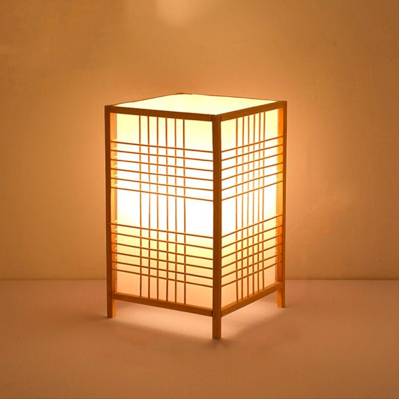 Lampe de chevet Japonaise Carré  LampesDeChevet   