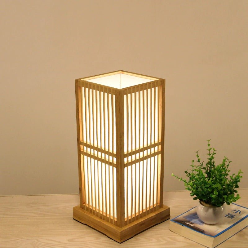 Lampe de chevet Japonaise Tatami  LampesDeChevet   