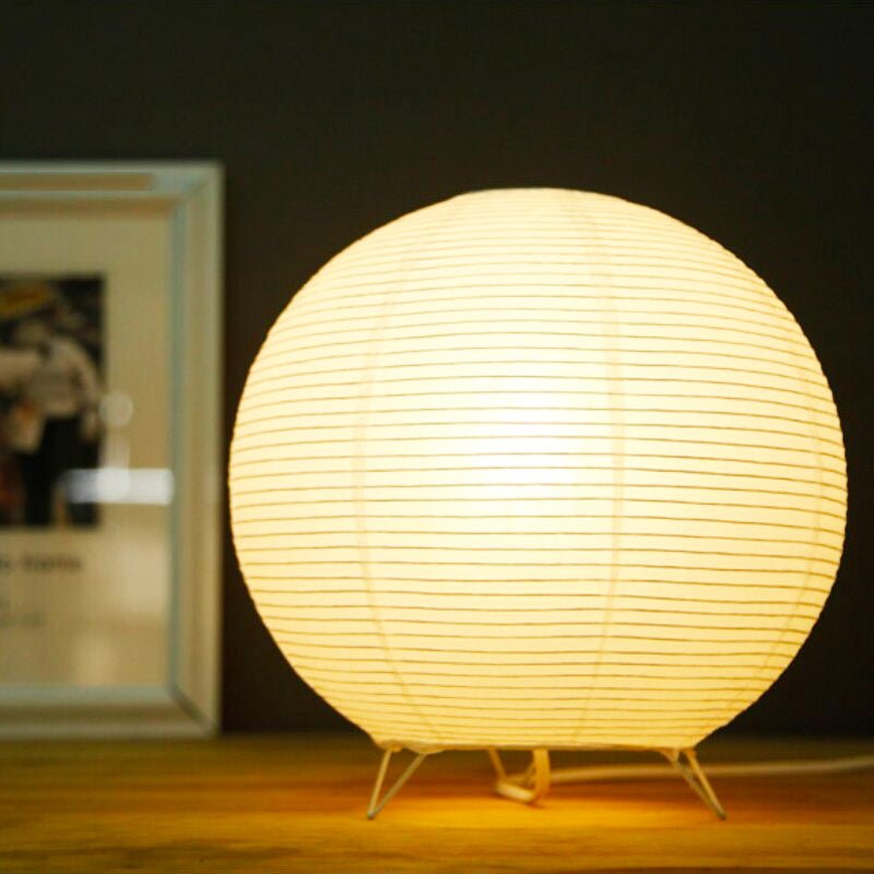 Lampe de chevet Lanterne Papier Japonaise  LampesDeChevet Ronde  