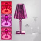 Lampe de chevet LED Diamant  LampesDeChevet Avec batterie Violet 
