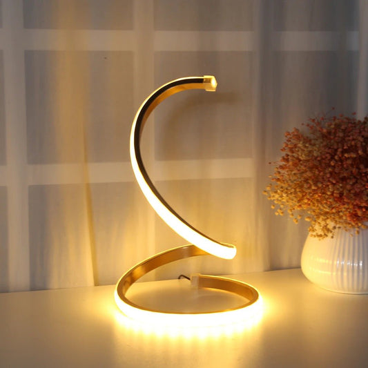 Lampe de chevet LED Spirale  LampesDeChevet   