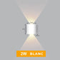 Lampe de chevet Murale Diamant  LampesDeChevet 2W Blanc 