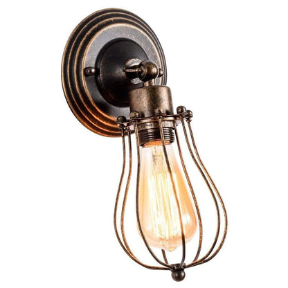 Lampe de chevet Murale Vintage Industrielle  LampesDeChevet Bronze  