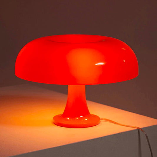 Lampe de chevet Vintage en forme de Champignon  LampesDeChevet Orange  