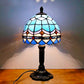 Lampe de chevet Vintage Tiffany Bleue  LampesDeChevet 3  